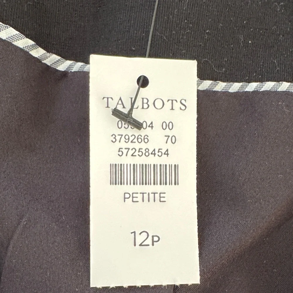 Talbots Black Blazer with Gold Buttons - Picture 4 of 6